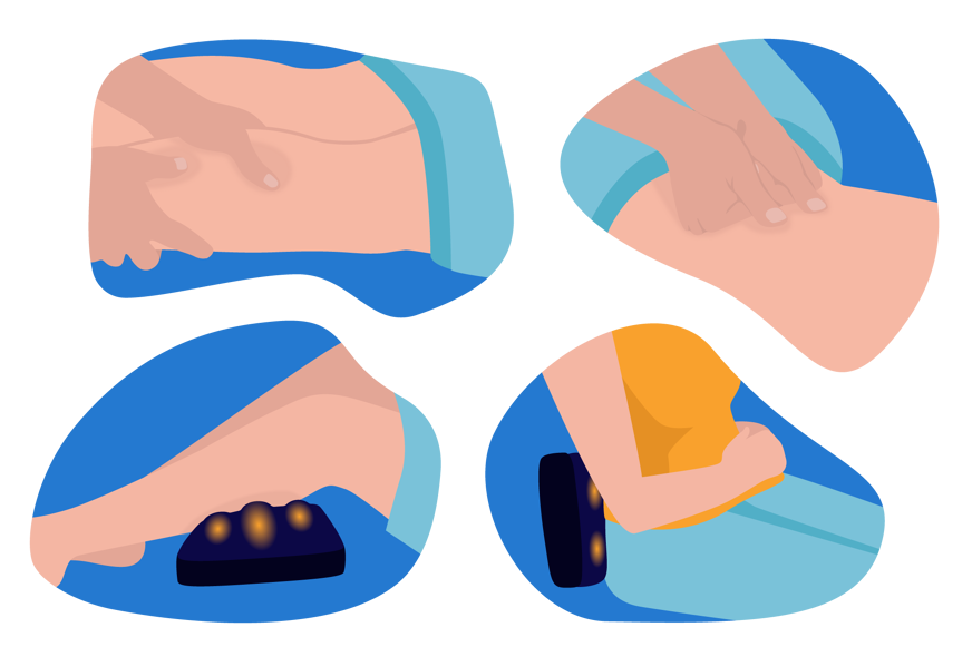 Keenray Massagekissen für Beine